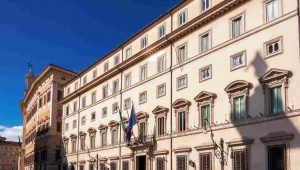 Palazzo Chigi sede del Governo in Italia